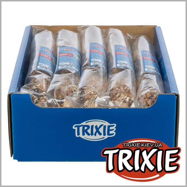 ТРИКСИ Украина - Кормовая планка для птиц Trixie 50686 с семенами подсолнечника 19 см