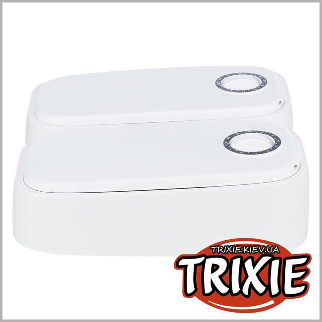 ТРИКСИ Украина - Кормушка автоматическая TRIXIE TX2 (2*300ml / 27*7*24cm)