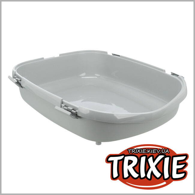 ТРИКСИ Украина - XXL Туалет Trixie Primo XXL Litter Tray (56*25*71см серый/белый)