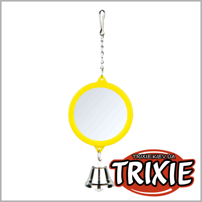 ТРИКСИ Украина - Зеркало с колокольчиком для птиц TRIXIE (Размер: 5.5см)