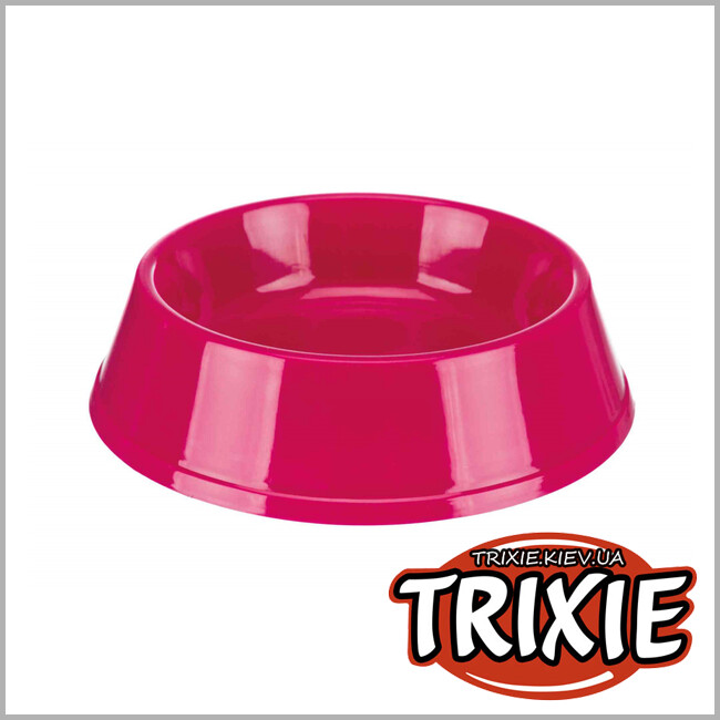 ТРИКСИ Украина - Миска для кошек TRIXIE - пластмассовая, лёгкая