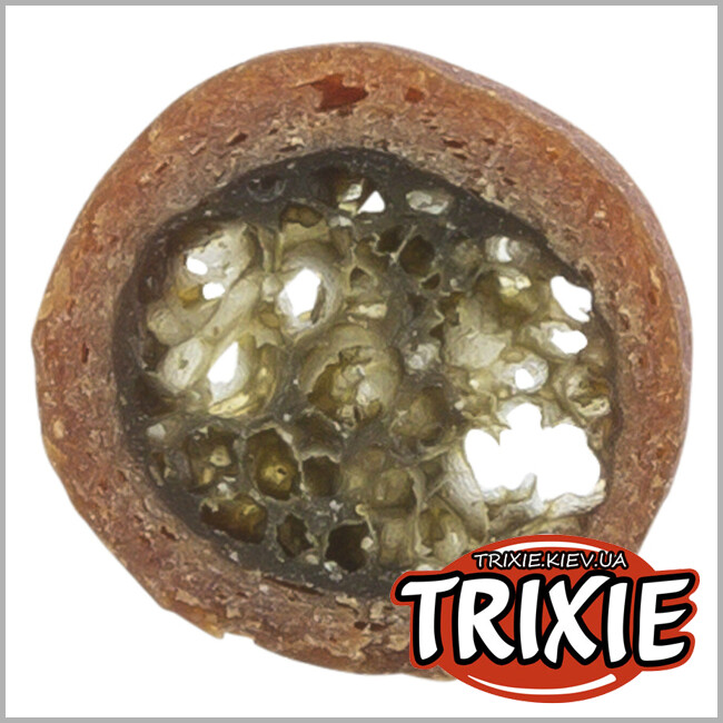 ТРИКСИ Украина - Мясистые и хрустящие лакомства Trixie 42673 с курицей и кошачьей мятой 50 г