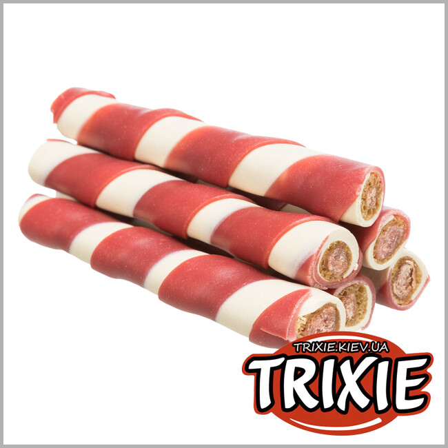 ТРИКСИ Украина - Рулет наполненный жевательный для собак Trixie 27647 10 см утка