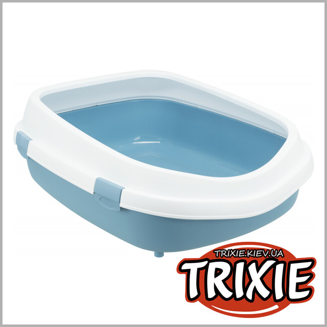 ТРИКСИ Украина - XXL Туалет Trixie Primo XXL Litter Tray (56*25*71см синий/белый)