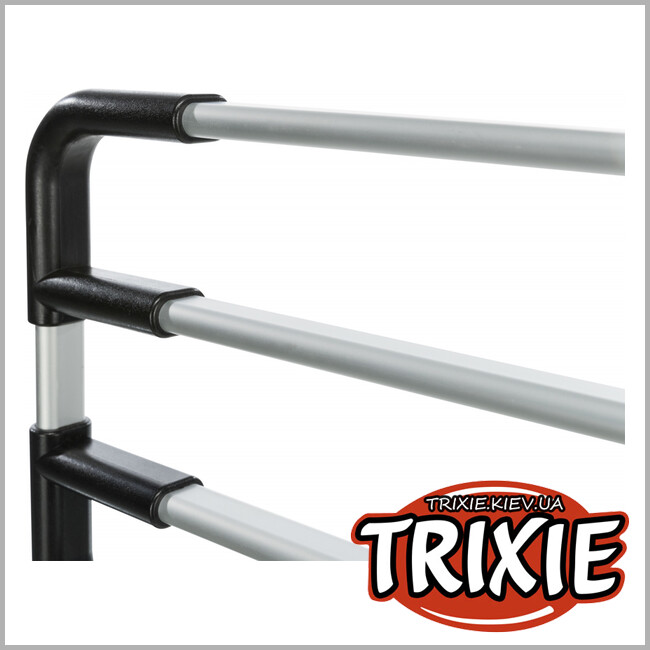 ТРИКСИ Украина - Дополнение к решетке TRIXIE в авто#13201 (92х27х4см, серебо/черный)