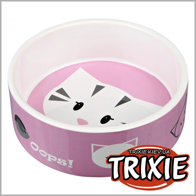 ТРИКСИ Украина - Миска TRIXIE Mimi Ceramic Bowl (0.3L / 12cm)