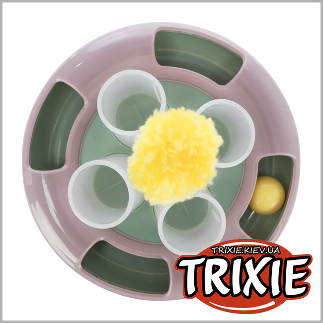 ТРІКСІ Україна - Іграшка-годівниця для кошеня Snack & Play-TRIXIE (18см)