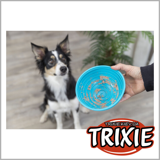ТРИКСИ Украина - Миска для лакомства Trixie 34984 "Lick'n'Snack" (силикон), 16см