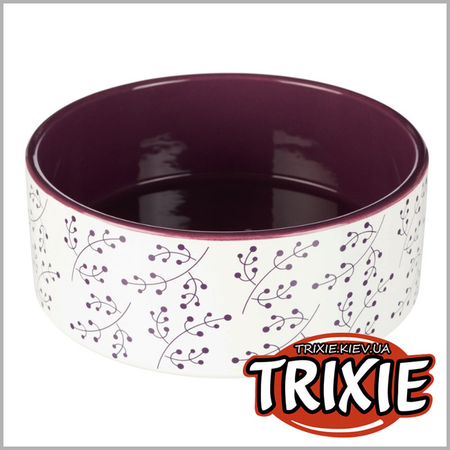 ТРИКСИ Украина - Керамическая миска для собак Trixie ( 1,4л/20см)
