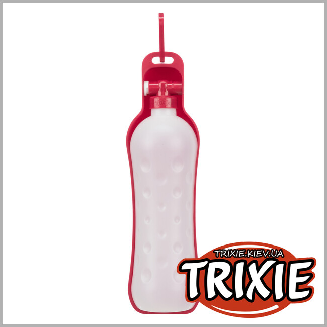 ТРИКСИ Украина - Поилка раскладная дорожная с миской Trixie Bottle with Bowl (Обьем: 700 мл)