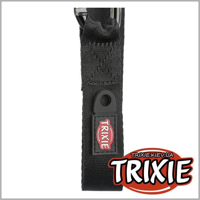 ТРИКСИ Украина - Универсальный авто/ремень-петля безопасности Trixie 12774 для собак, XS-S: 30см/25мм, черный