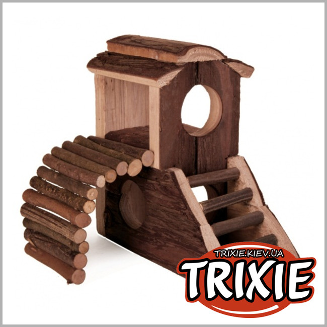ТРИКСИ Украина - Деревянный домик для грызунов TRIXIE - Mats