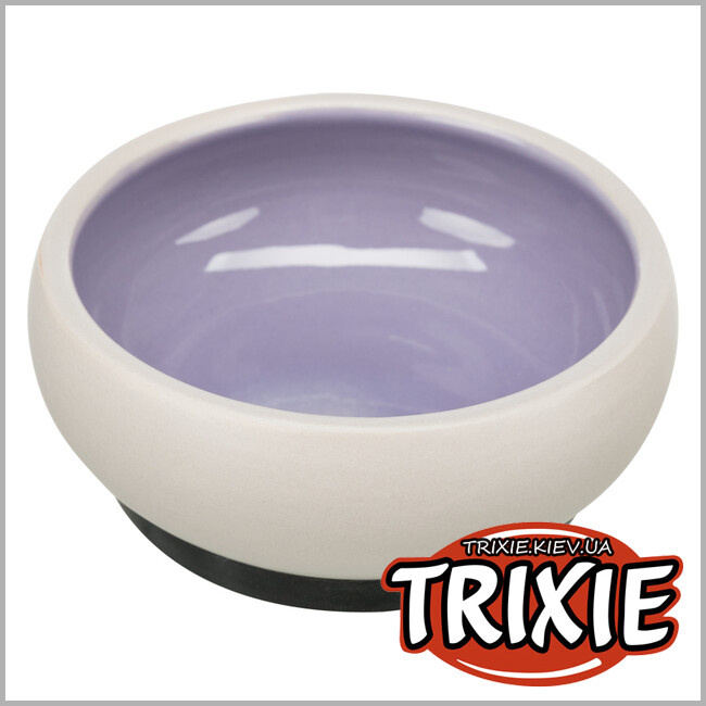ТРИКСИ Украина - Керамическая миска для собак Trixie (0.3 l/ø 11 cm)