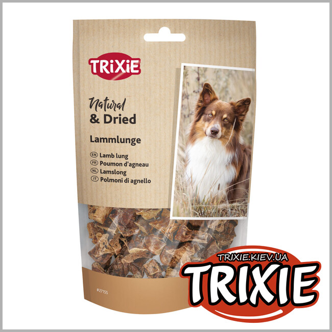 ТРИКСИ Украина - Легкие ягненка сушеные для животных Trixie 27155 80гр