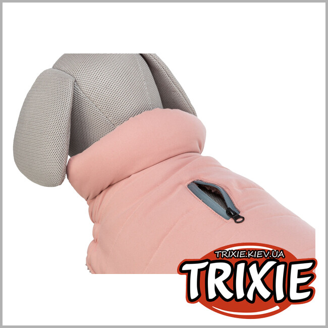 ТРИКСИ Украина - Попона зимняя для собак Trixie 680373 "Lesmon", ХХS: 27см, абрикосовый