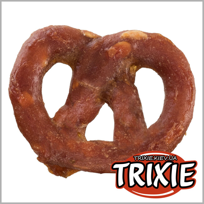 ТРИКСИ Украина - Лакомство для собак Trixie 31656 Mini Pretzels с курицей 100г