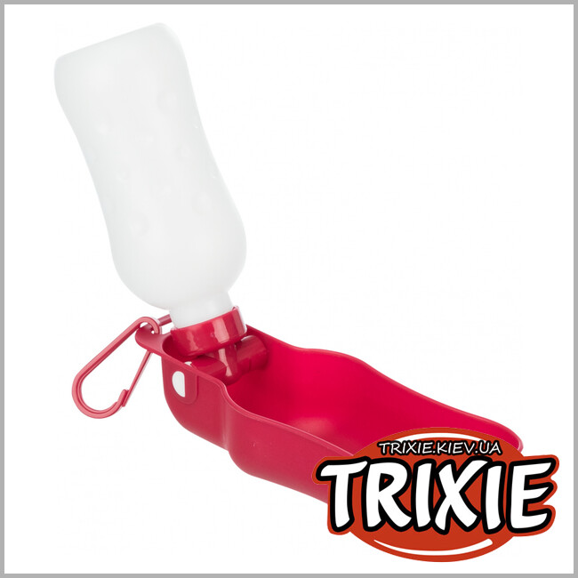 ТРИКСИ Украина - Поилка раскладная дорожная с миской Trixie Bottle with Bowl (Обьем: 250мл)