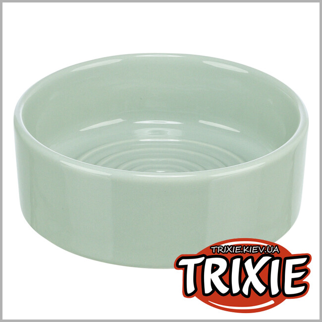 ТРИКСИ Украина - Миска для собак TRIXIE Fresh Fruits (Размер: 0,3л/12см, зеленая)