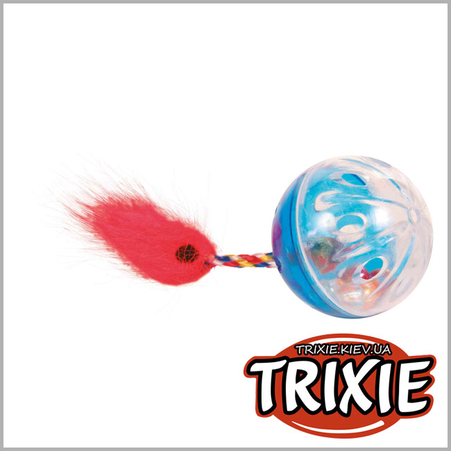 ТРИКСИ Украина - Набор мячей для кошки TRIXIE - с хвостами