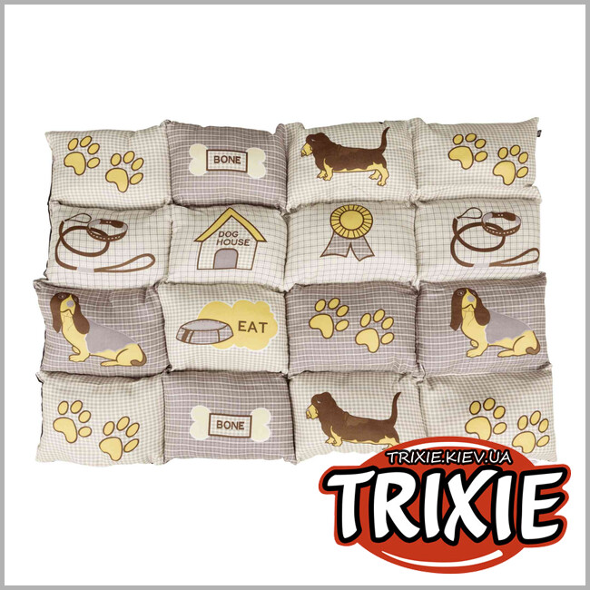 ТРИКСИ Украина - Подушка для собак TRIXIE (100 × 70 см, цвет: серо-бежевый)