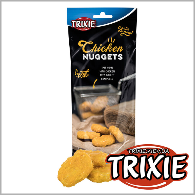 ТРИКСИ Украина - Лакомство для собак Trixie 31503 Chicken Nuggets 100г