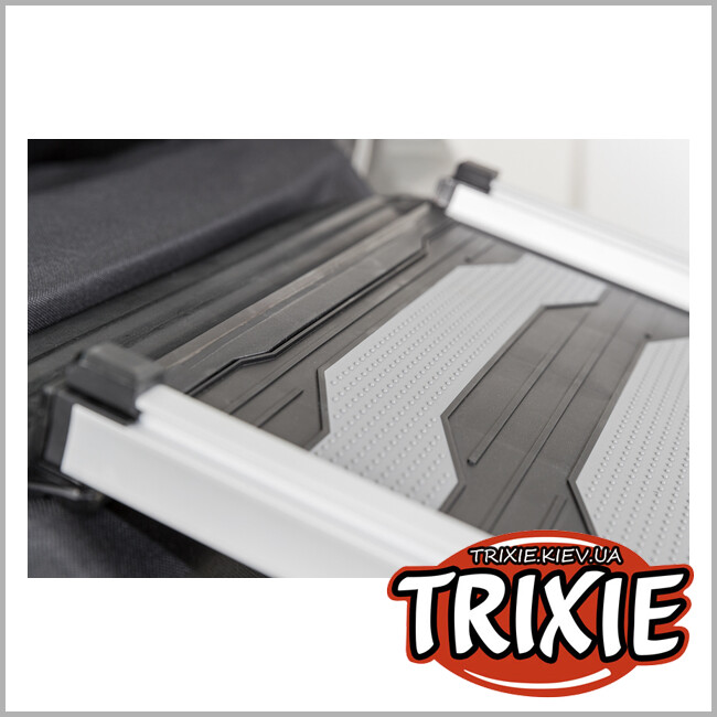ТРИКСИ Украина - Трап складной TRIXIE (3 ступени, 40х78-175, 6.8кг, черный/серый)