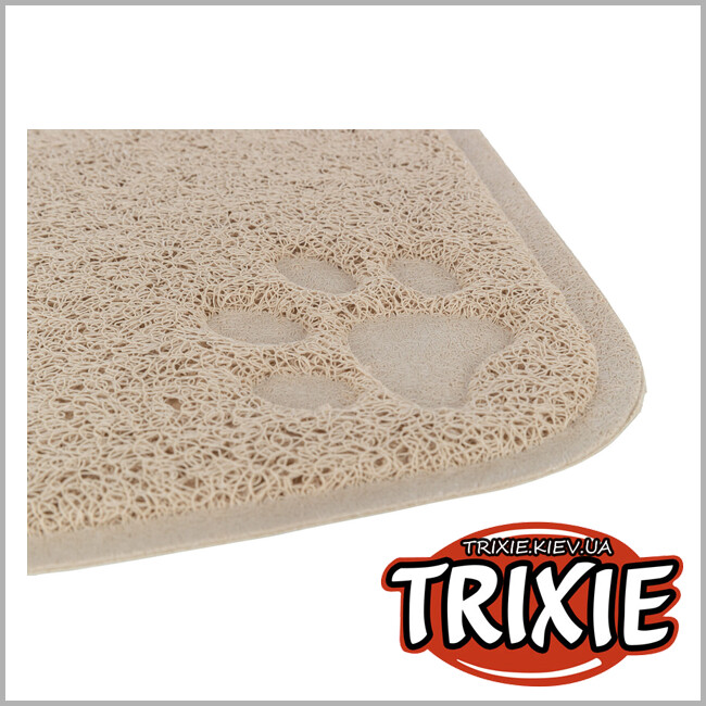 ТРИКСИ Украина - Коврик Trixie 40368 под туалет ПВХ 37х45 см розовый