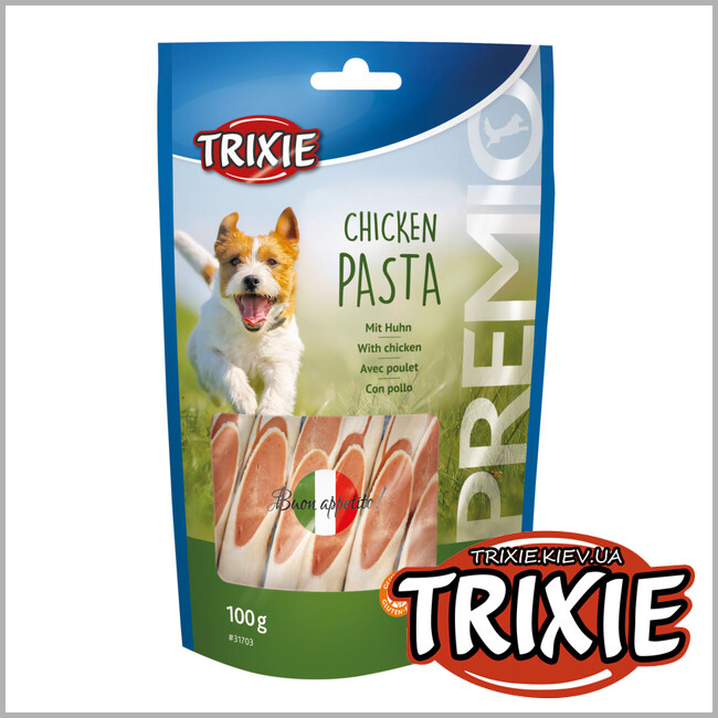 ТРИКСИ Украина - Лакомство Trixie 31703 PREMIO Chicken Pasta паста с курицей и рыбой 100г