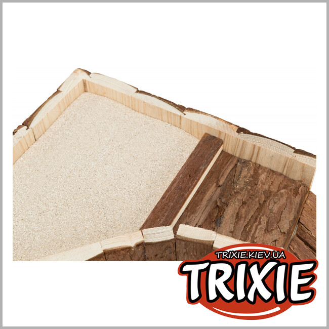 ТРИКСИ Украина - Домик для хомяка Hedwig Trixie с террасой (38х14х25см)