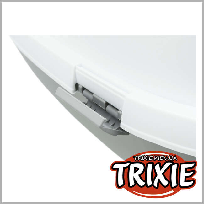ТРИКСИ Украина - Туалет-домик для кота Primo XXL-TRIXIE (56х47х71см, серый/белый)