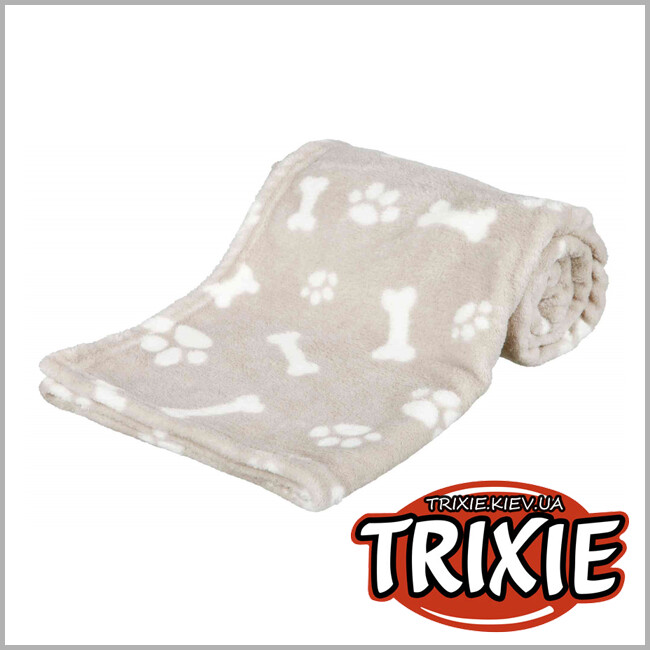 ТРИКСИ Украина - Подстилка Trixie Kenny Blanket (плюш 100*75см бежевый)