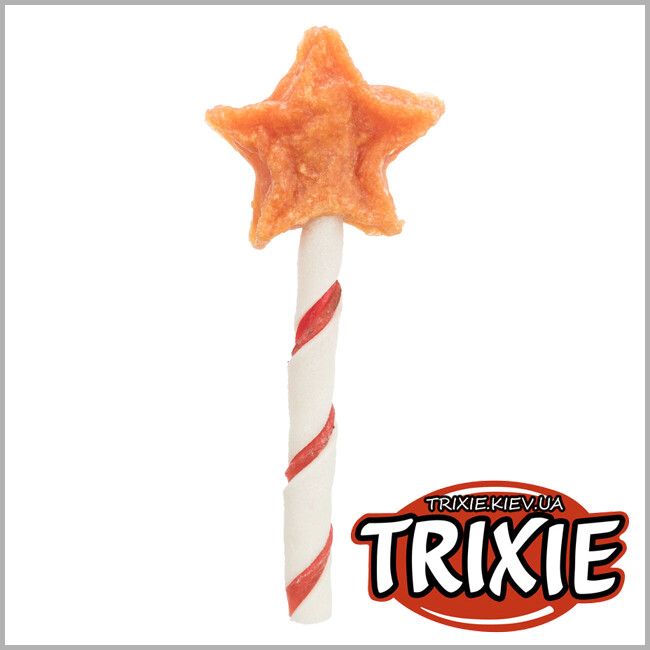 ТРИКСИ Украина - Рождественский куриный леденец Trixie 92745, 12 см/14гр