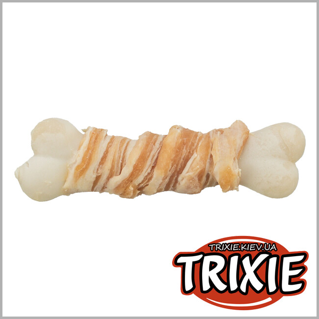 ТРИКСИ Украина - Жевательные косточки для собак Trixie 31540 "Marbled Chickies" (курица/треска), 100гр