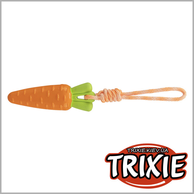 ТРИКСИ Украина - Морковь на веревке, Trixie 34708 TПГ, 20см/39см
