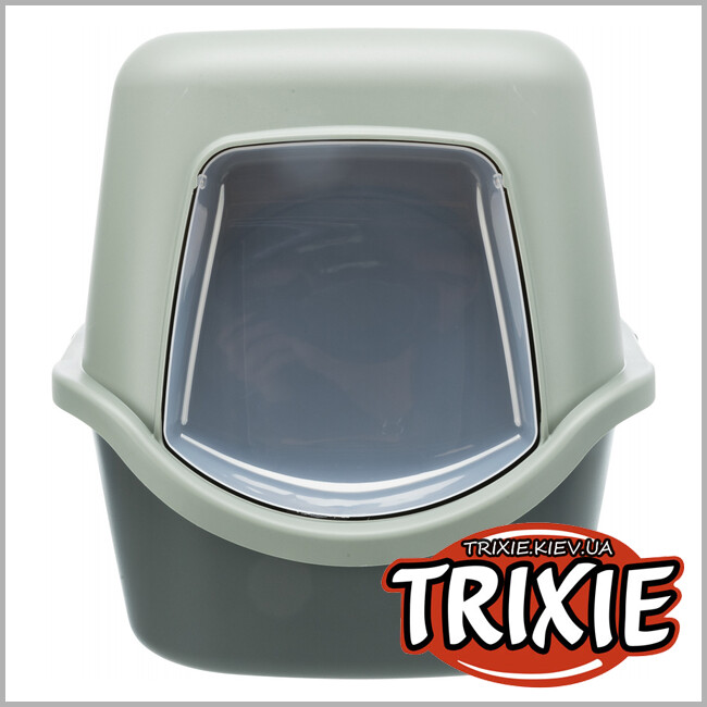 ТРИКСИ Украина - Be Eco туалет TRIXIE Vico (40*40*56см антрацит/серо-зеленый)