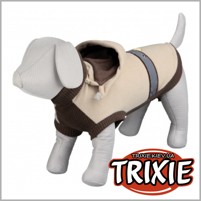 ТРИКСИ Украина - Попона зимняя с капюшоном для собак TRIXIE - Pompei (Размер: 50см)
