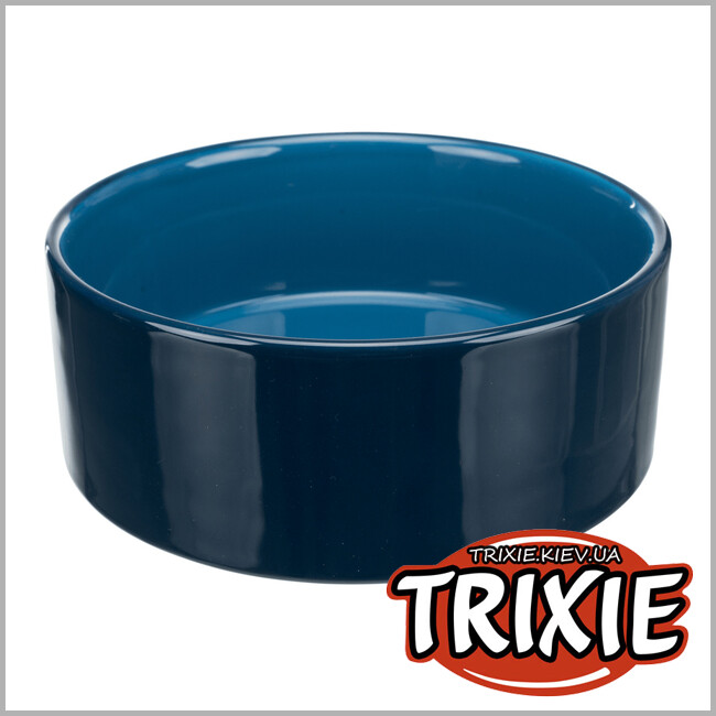 ТРИКСИ Украина - Керамическая миска TRIXIE (1.4 л/ø 20см, синий)
