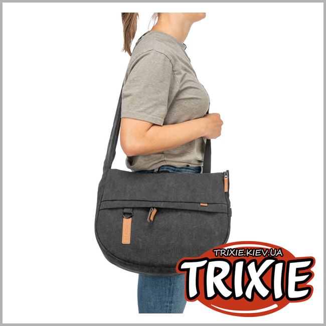 ТРИКСИ Украина - Сумка-переноска для собак Trixie 28892 BE NORDIC "Ingrid", 40х30х15см, черный