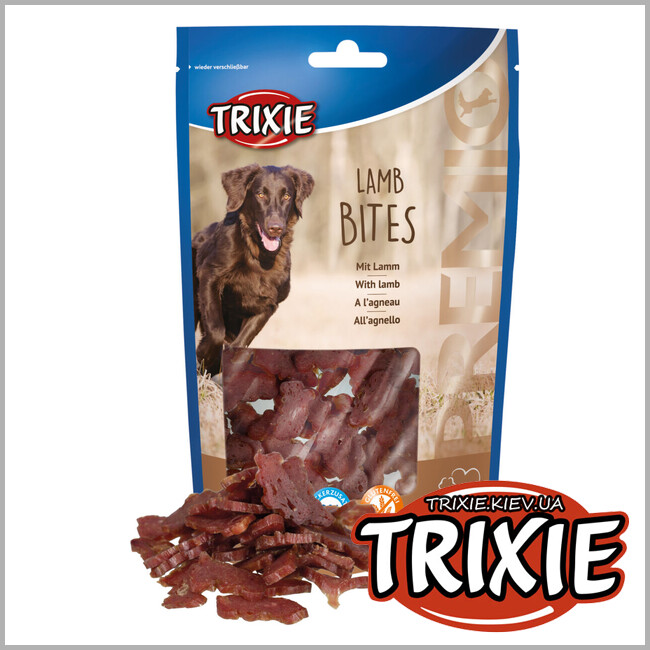 ТРИКСИ Украина - Лакомство для собак Trixie 31544 PREMIO Lamb Bites ягненок 100г