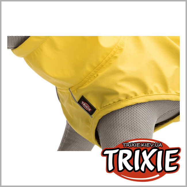 ТРИКСИ Украина - Попона-дождевик TRIXIE-Vimy (S: 34-46х38 см, желтый)