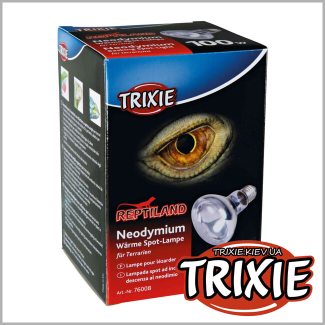ТРИКСИ Украина - Рефлекторная лампа для обогрева террариума TRIXIE (100 Вт)