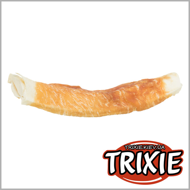 ТРИКСИ Украина - Лакомство для собак Trixie 31467 DENTA fun для чистки зубов куриные ребрышки 3шт. 12см/90г