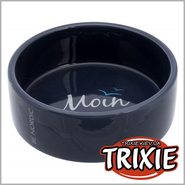 ТРИКСИ Украина - Миска BE NORDIC Ceramic Bowl (керамика 0.3 L /12см, темно-синий)
