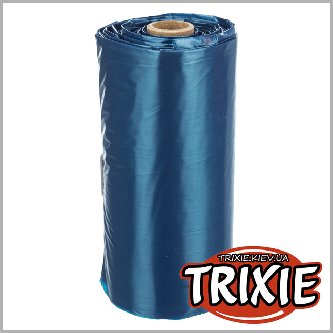 ТРИКСИ Украина - Мусорные пакеты с ручками Trixie Poop Bags with Handles (с ручками 120 шт)