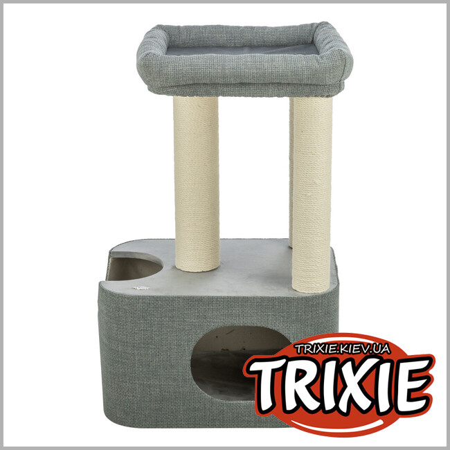 ТРИКСИ Украина - Домик-драпак Trixie 44475 "Viviana", 86см, синий/серый