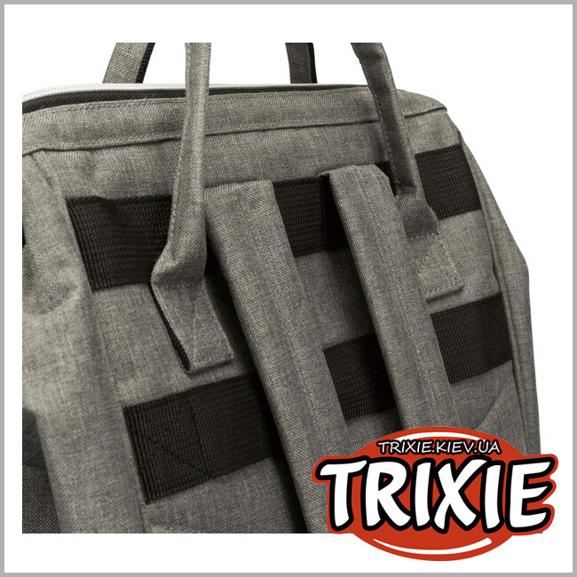 ТРИКСИ Украина - Рюкзак переноска Trixie Ava Backpack (32*42*22см серый)