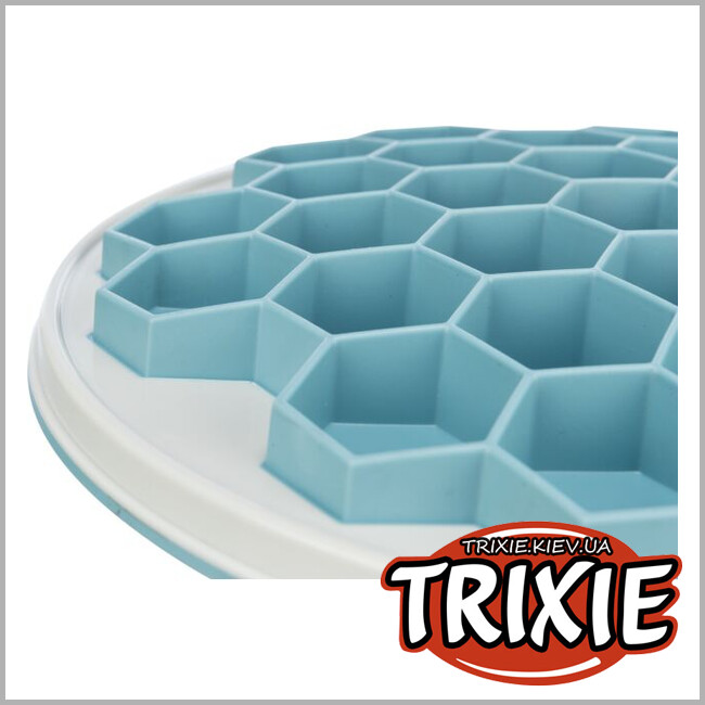 ТРИКСИ Украина - Миска в виде улия с медленой подачей пищи Trixie Slow Feeding Food Plate Hive (30 cm)