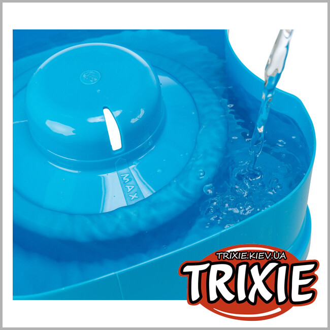 ТРИКСИ Украина - Миска для путешествий Trixie 24601 "Strong", 21х11х21см, темно-серый/петроль