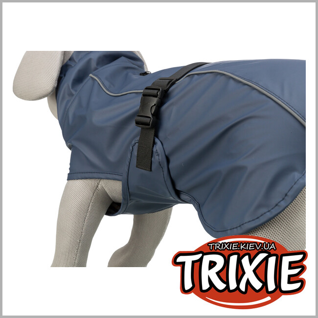 ТРИКСИ Украина - Попона-плащ Trixie 680219 BE NORDIC "Husum", XL: 80см, темно-синий