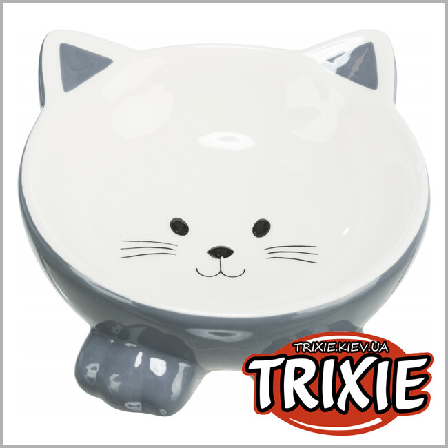 ТРИКСИ Украина - Керамическая миска Trixie (0,15 l/ø 14 cm)